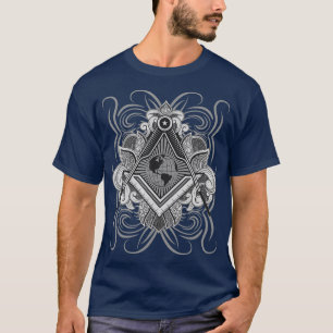Camiseta Símbolo de Occult Day secreto místico masónico