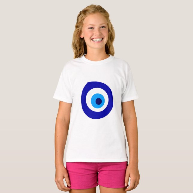 Camiseta Símbolo de ojo malvado (Anverso completo)