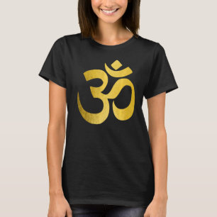 Camiseta Símbolo de Om Mantra Namaste Yoga Zen Budismo Buda