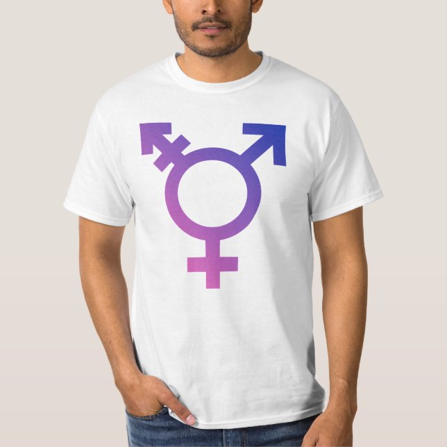Camiseta Símbolo de Orgullo Trans (Anverso)