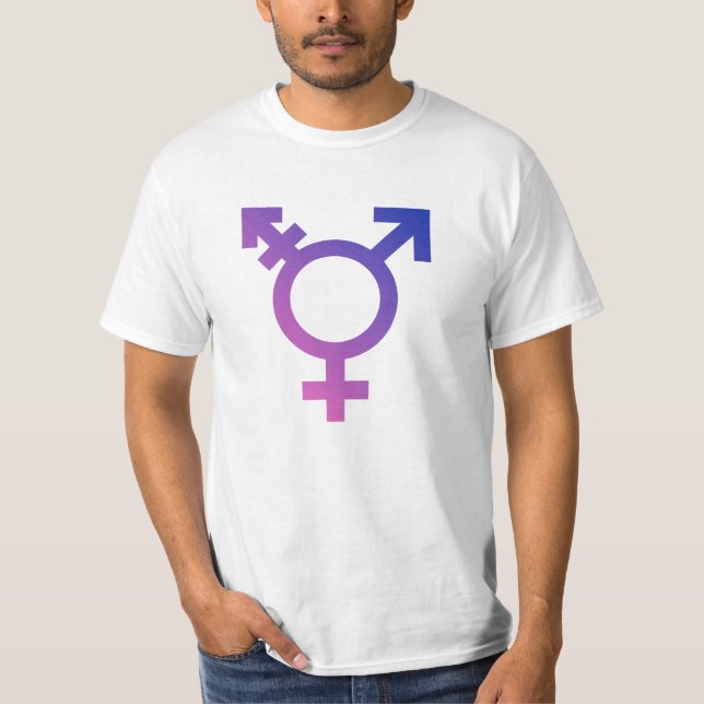 Camiseta Símbolo de Orgullo Trans (Anverso)