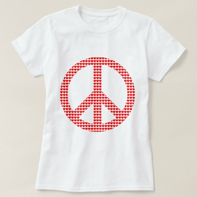 Camiseta Símbolo de paz (Diseño del anverso)