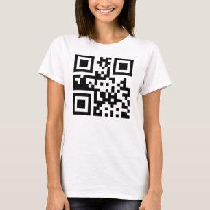 Camiseta Símbolo de paz ☮ - código QR