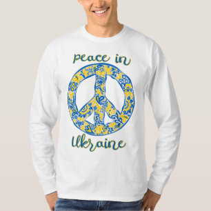 Camiseta Símbolo de paz del Pacífico en colores de la bande