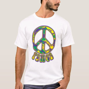 Camiseta Símbolo de paz hippie