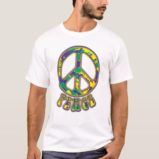 Camiseta Símbolo de paz hippie