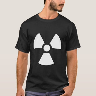 Camiseta Símbolo de peligro de radiación