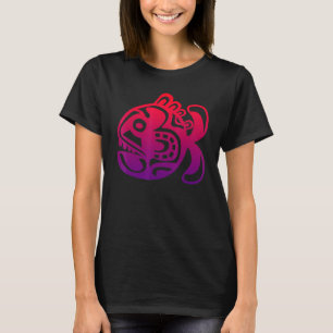 Camiseta Símbolo de pez Cultura Haka Kia Ora Danza Nueva Ze