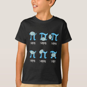 Camiseta Símbolo De Pi Day Funny Pi Con Máscara De Estudian