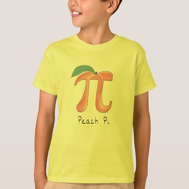 Camiseta Símbolo de Pi de matemáticas divertidas (Anverso)