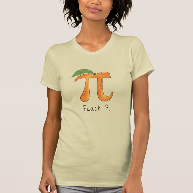 Camiseta Símbolo de Pi de matemáticas divertidas (Anverso)