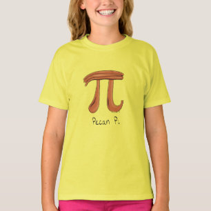 Camiseta Símbolo de Pi Pecan regalo de profesor de matemáti