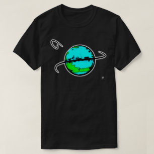 Camiseta Símbolo de planeta o planetas coloridos