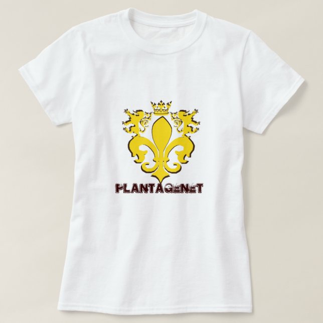 Camiseta símbolo de plantagenet (Diseño del anverso)