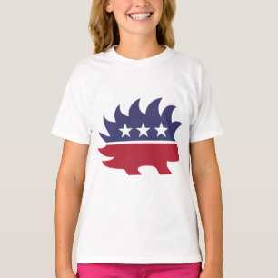 Camiseta Símbolo de puerco Fiesta liberal