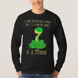 Camiseta Símbolo de Python Pithon Pi Dia de Pi para profeso
