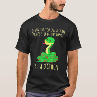 Camiseta Símbolo de Python Pithon Pi Dia de Pi para profeso