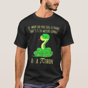 Camiseta Símbolo de Python Pithon Pi Dia de Pi para profeso