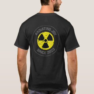 Camiseta Símbolo de radiación de alegría radiante desde el 