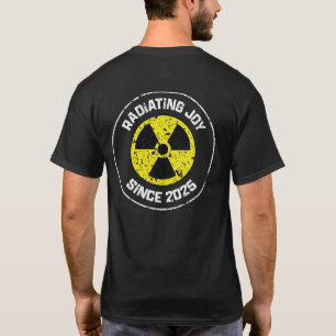 Camiseta Símbolo de radiación de alegría radiante desde el 