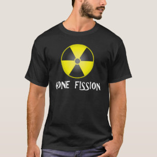 Camiseta Símbolo de radiación de fisión desaparecida