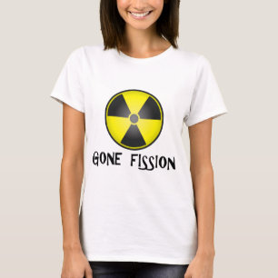 Camiseta Símbolo de radiación de la fisión pasada