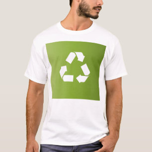 CAMISETA SÍMBOLO DE RECICLAJE