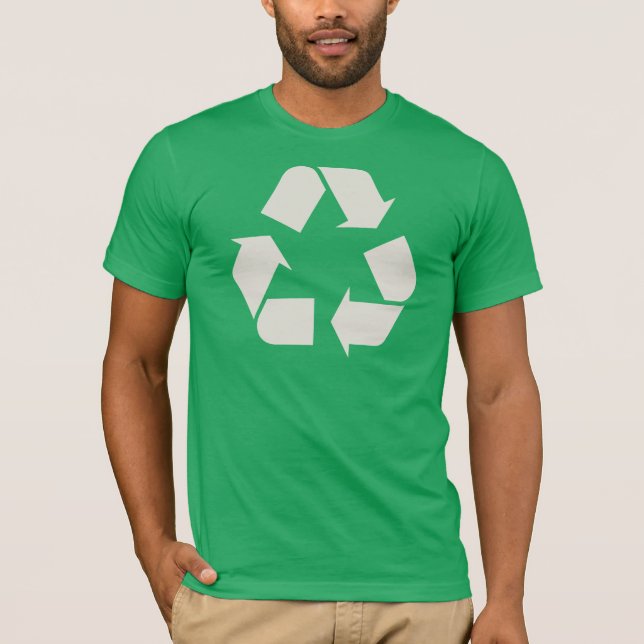 Camiseta Símbolo de reciclaje (Anverso)