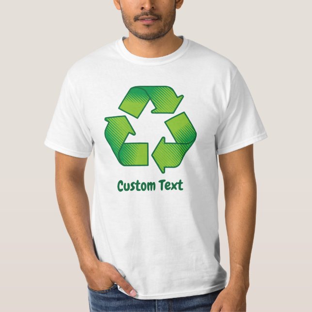 Camiseta Símbolo de reciclaje (Anverso)