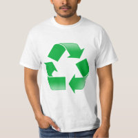 SÍMBOLO DE RECICLAJE VERDE