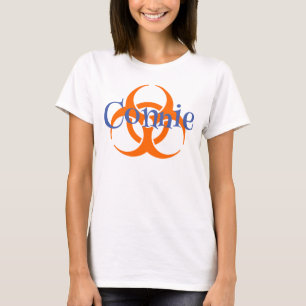 Camiseta Símbolo de riesgo biológico con Mary Beth