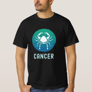Camiseta Símbolo de Rótulo zodiaco contra el cáncer