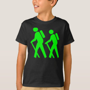 Camiseta Símbolo de senderismo
