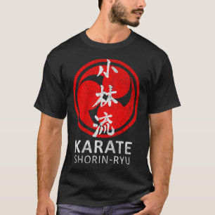 Camiseta Símbolo de Shorin Ryu Karate Kanji Japón arte marc
