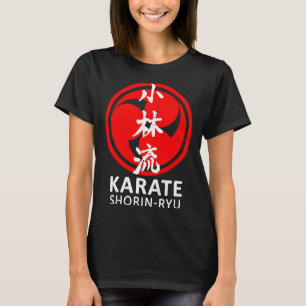 Camiseta Símbolo de Shorin Ryu Karate Kanji Japón Martial V