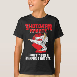 Camiseta Símbolo de Shotokan instructor de armas de entrena