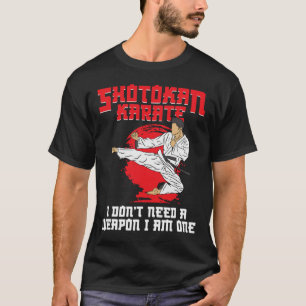 Camiseta Símbolo de Shotokan instructor de armas de entrena