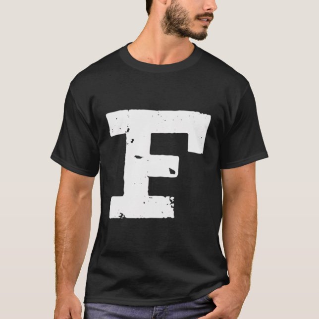 Camiseta Símbolo De Tabla Periódica Fluorina De Elementos (Anverso)
