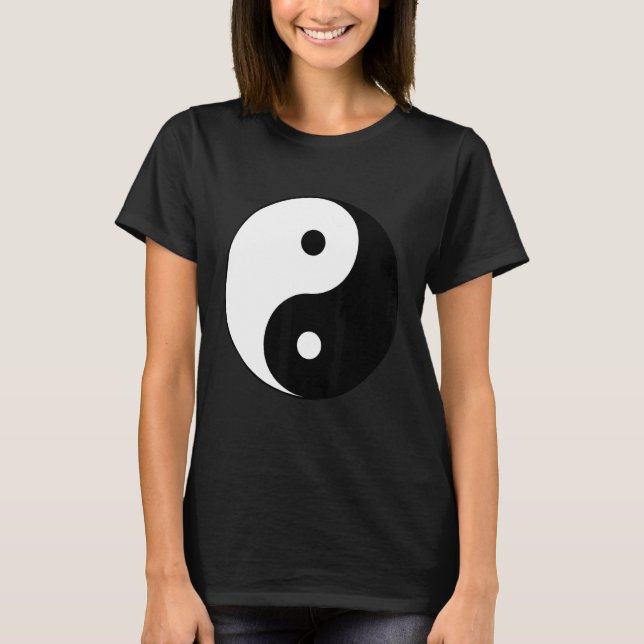 Camiseta Símbolo de tai chi yin yang hippie equilibrio de p (Anverso)
