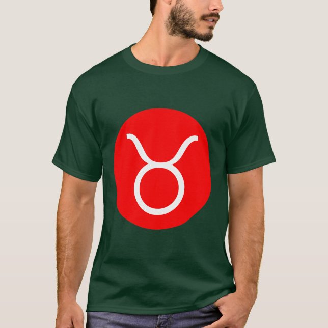 Camiseta Símbolo de Tauro (Anverso)