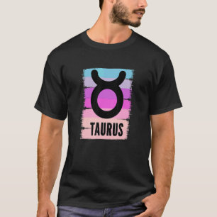 Camiseta Símbolo de Taurus femenino Abril Reinas de Cumplea