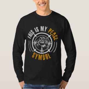 Camiseta Símbolo de temporada de caza de mapaches Coon Hunt