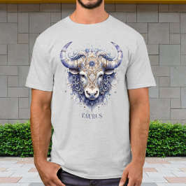 Camiseta Símbolo de toro zodiaco Fantasía celeste Taurus Me