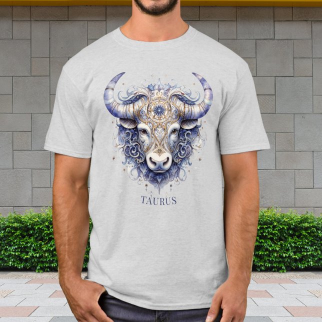 Camiseta Símbolo de toro zodiaco Fantasía celeste Taurus Me (Subido por el creador)
