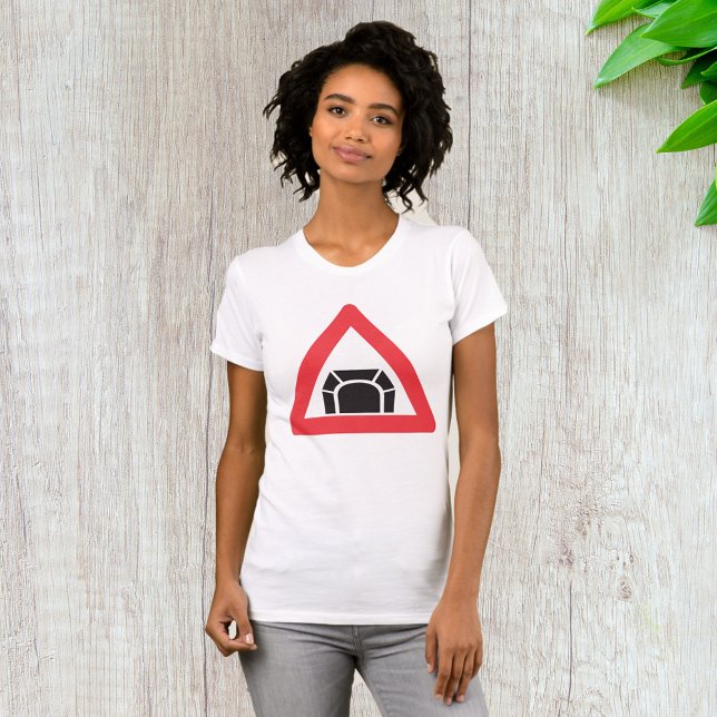 Camiseta Símbolo de tráfico del Rótulo de advertencia de tú (Subido por el creador)