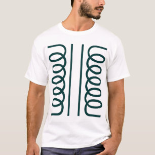 Camiseta Símbolo de transformador eléctrico