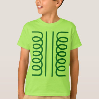 Camiseta Símbolo de transformador eléctrico