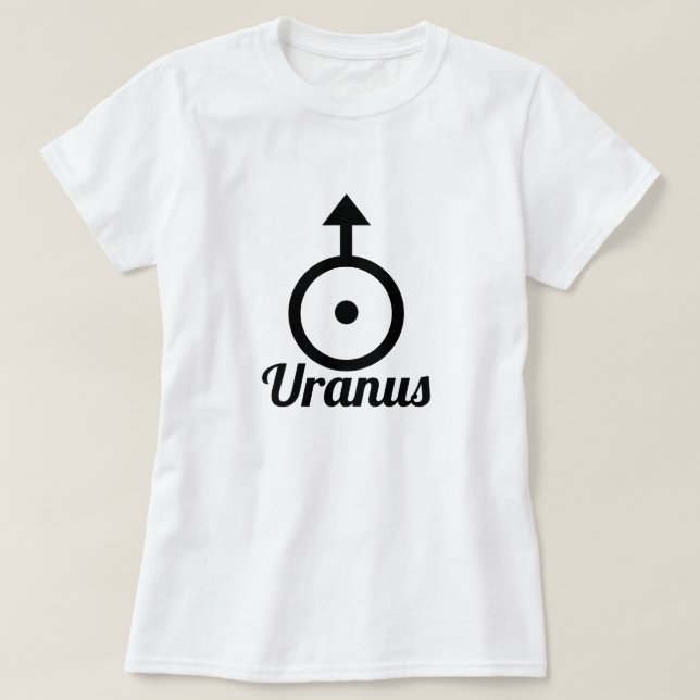Camiseta Símbolo de Urano (Diseño del anverso)