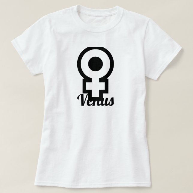 Camiseta Símbolo de Venus (Diseño del anverso)