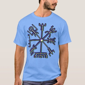 Camiseta Símbolo de Viking Vegvisir